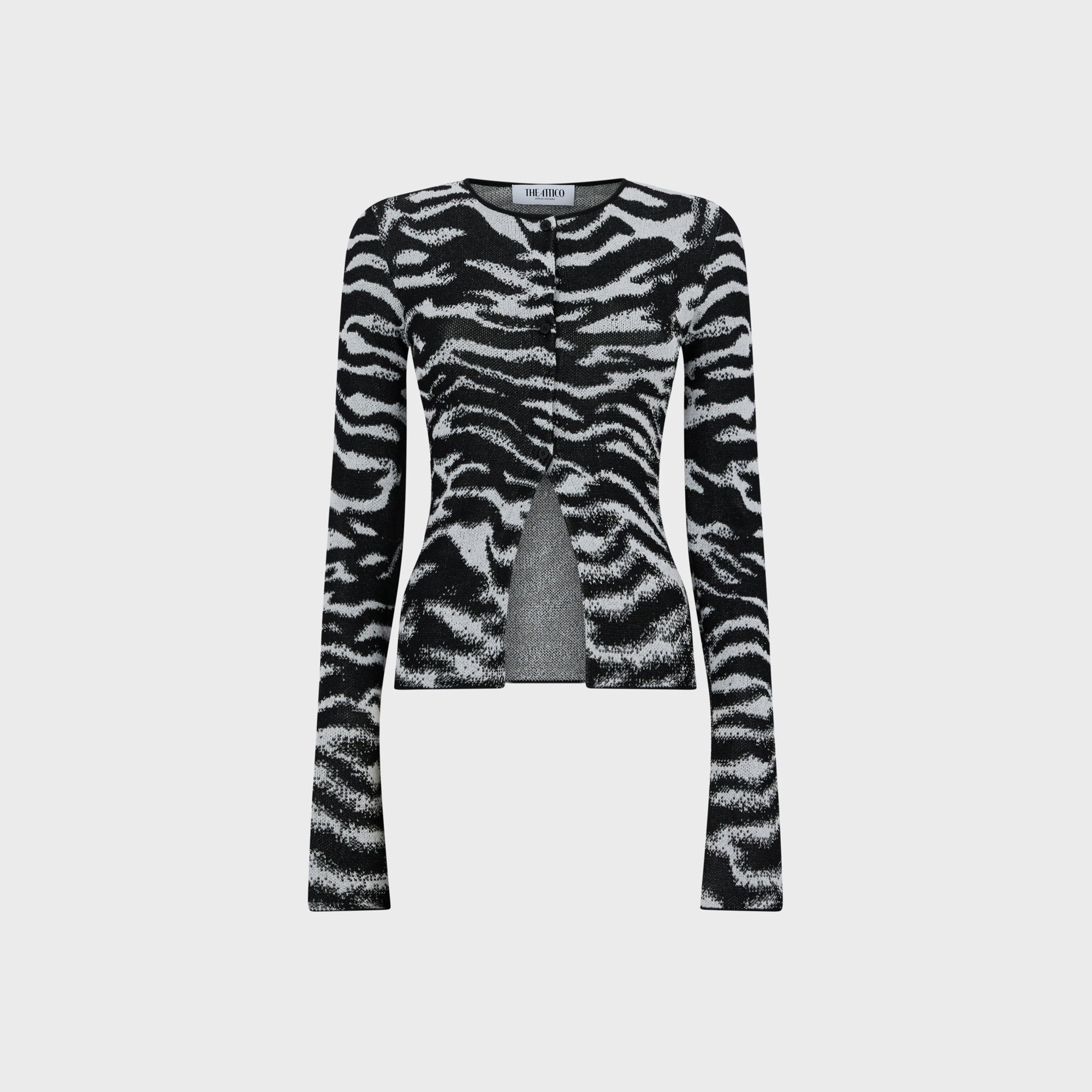 The Attico Cardigan - Animalier