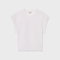 Agolde Meg Tee - White