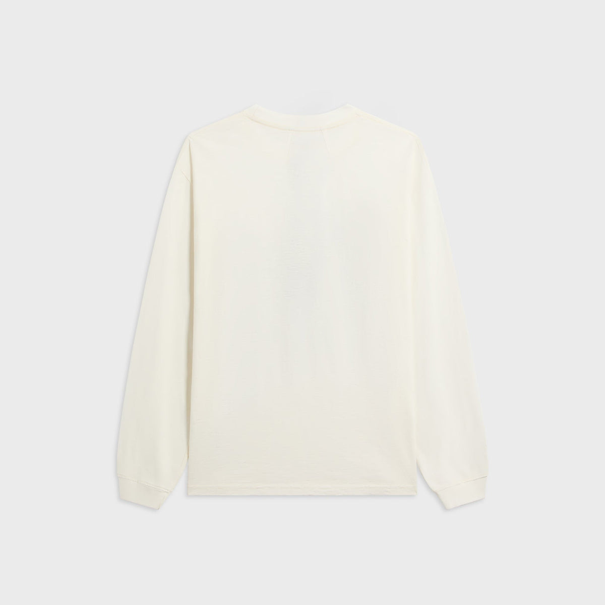 Rhude Winter 91 Rallye Long Sleeve Slub Tee - Vintage White / Vintage Black