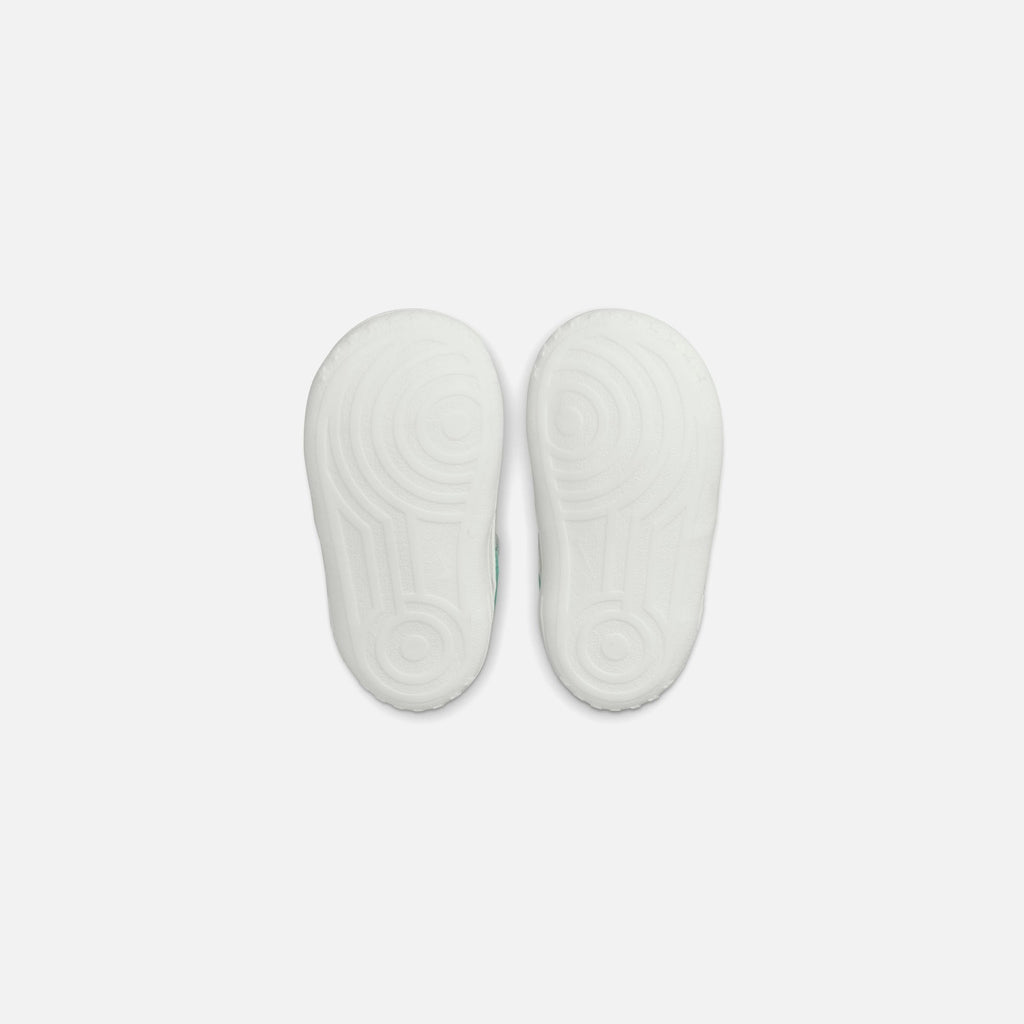 Nike Crib Air Force 1 - Summit White / Emerald Rise