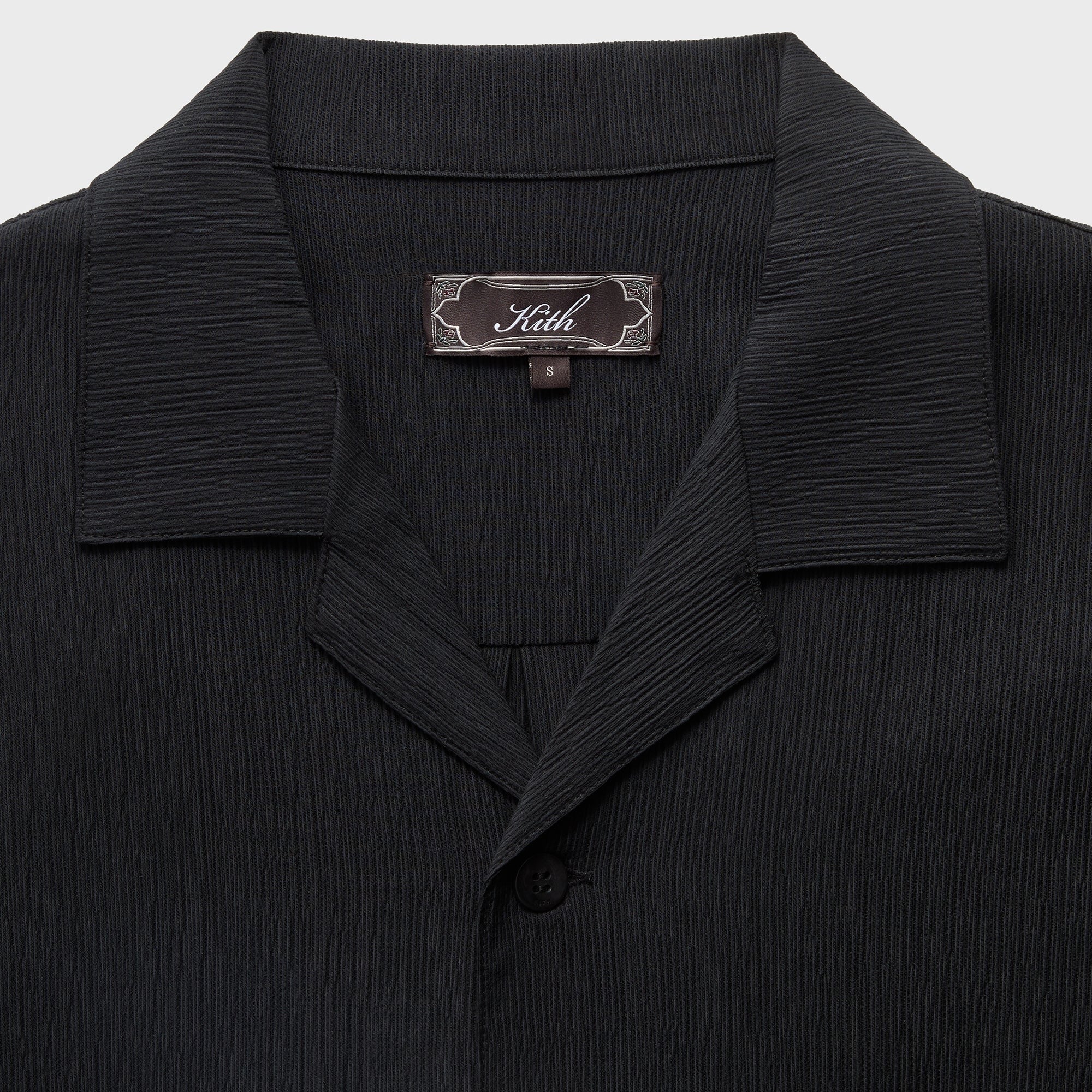 Kith Crinkled Nylon Ugo Shirt - Black