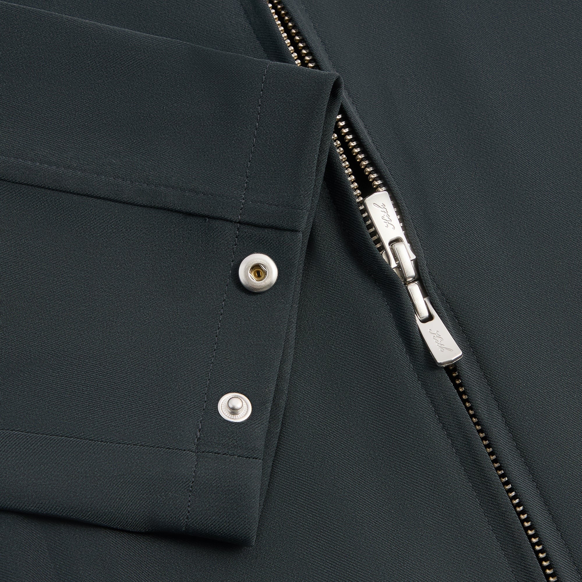 Kith Drape Twill Connor Blouson Jacket 2.0 - Black