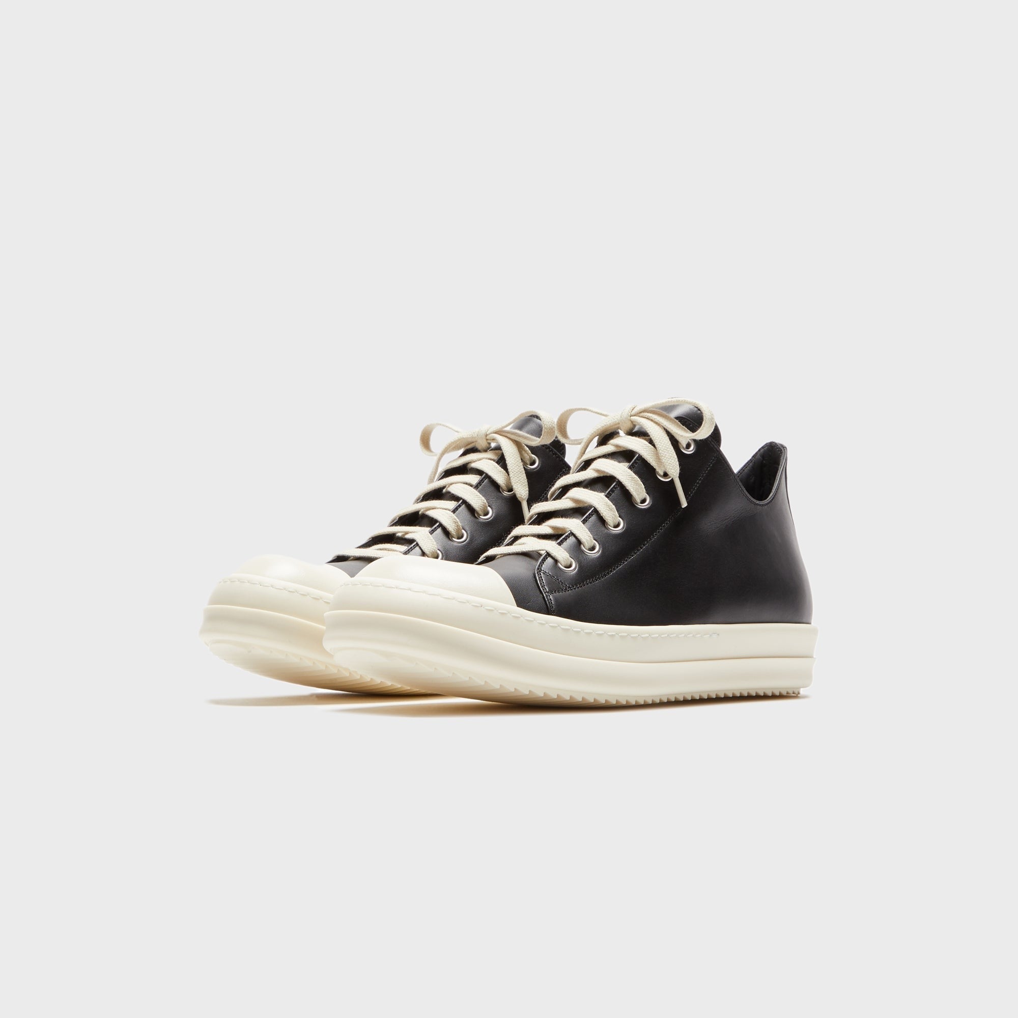 Rick Owens WMNS Low Sneaks - Black / Milk
