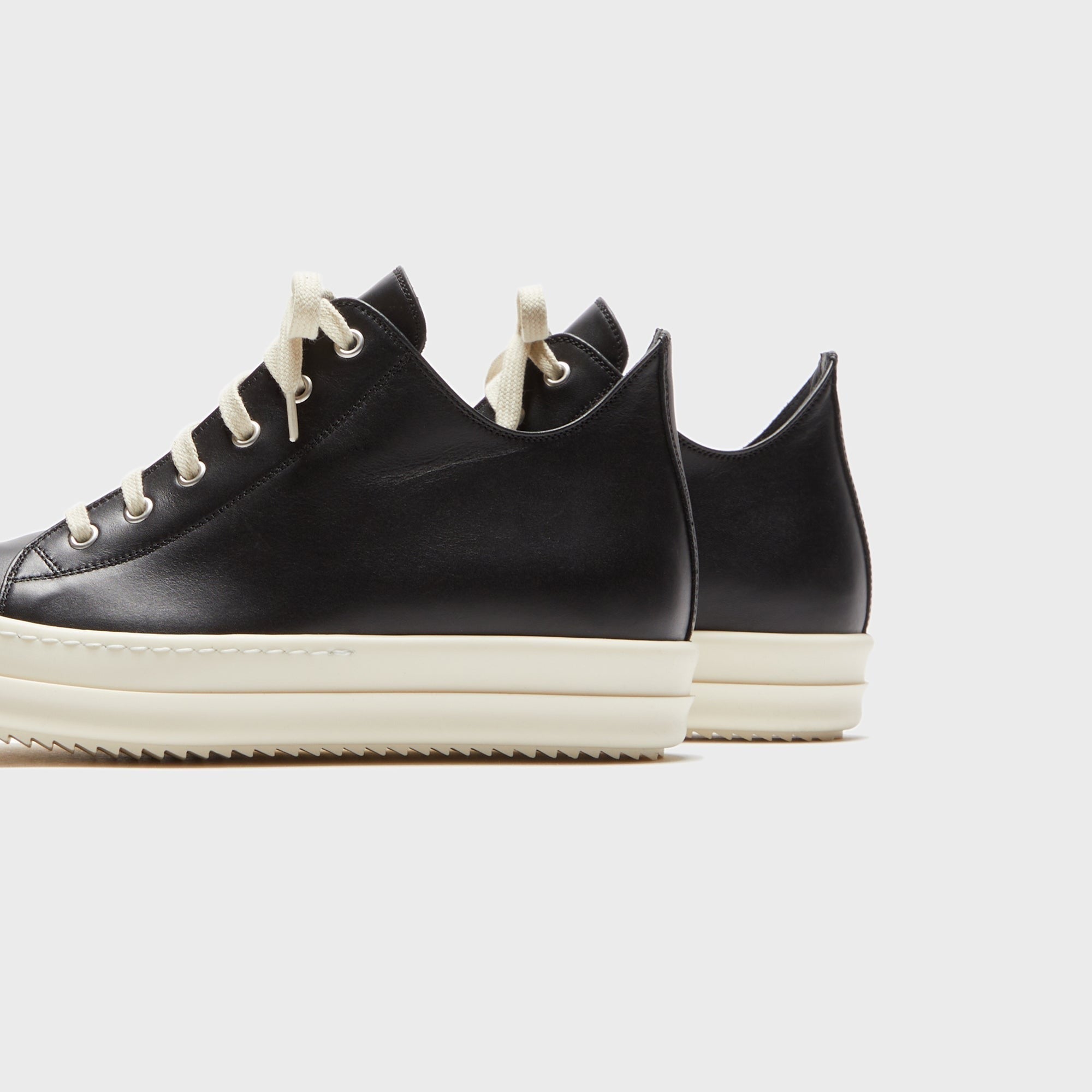 Rick Owens WMNS Low Sneaks - Black / Milk