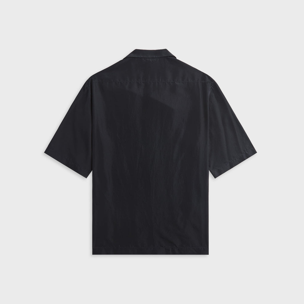 Barena Solana Camp Collar Silk Shirt - Blue