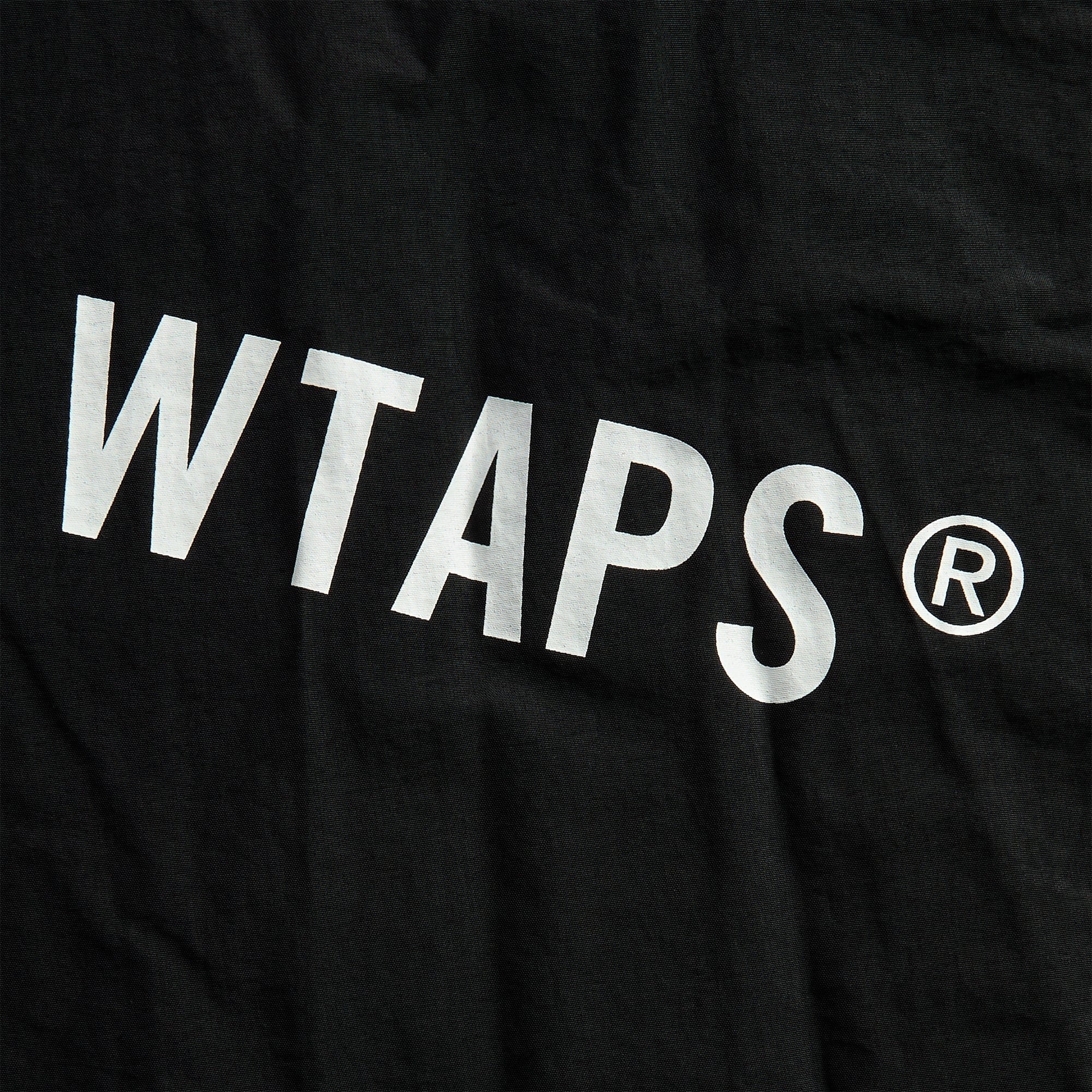 WTAPS Nylon Tussah Pertex® Track Jacket - Black