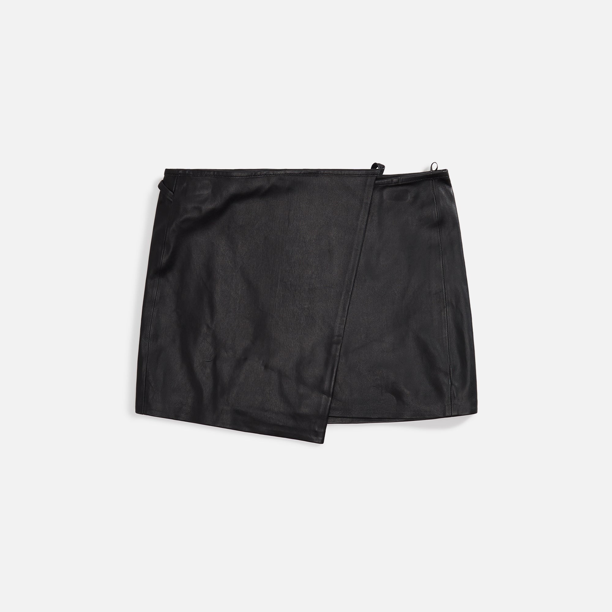 Diesel Leather Kessel Skirt - Black
