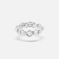 Spinelli Kilcollin Medium Fused Serpens Ring - Silver