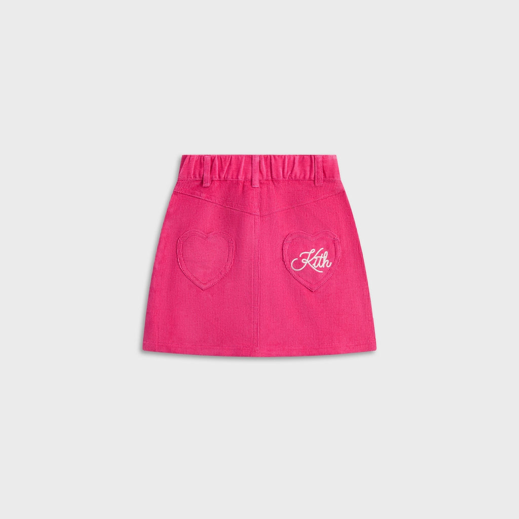Kith Kids Jessie Cord Skirt - Zinnia