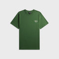 A.P.C. Standard Rue Madame Tee - Vert Fonce / Blanc