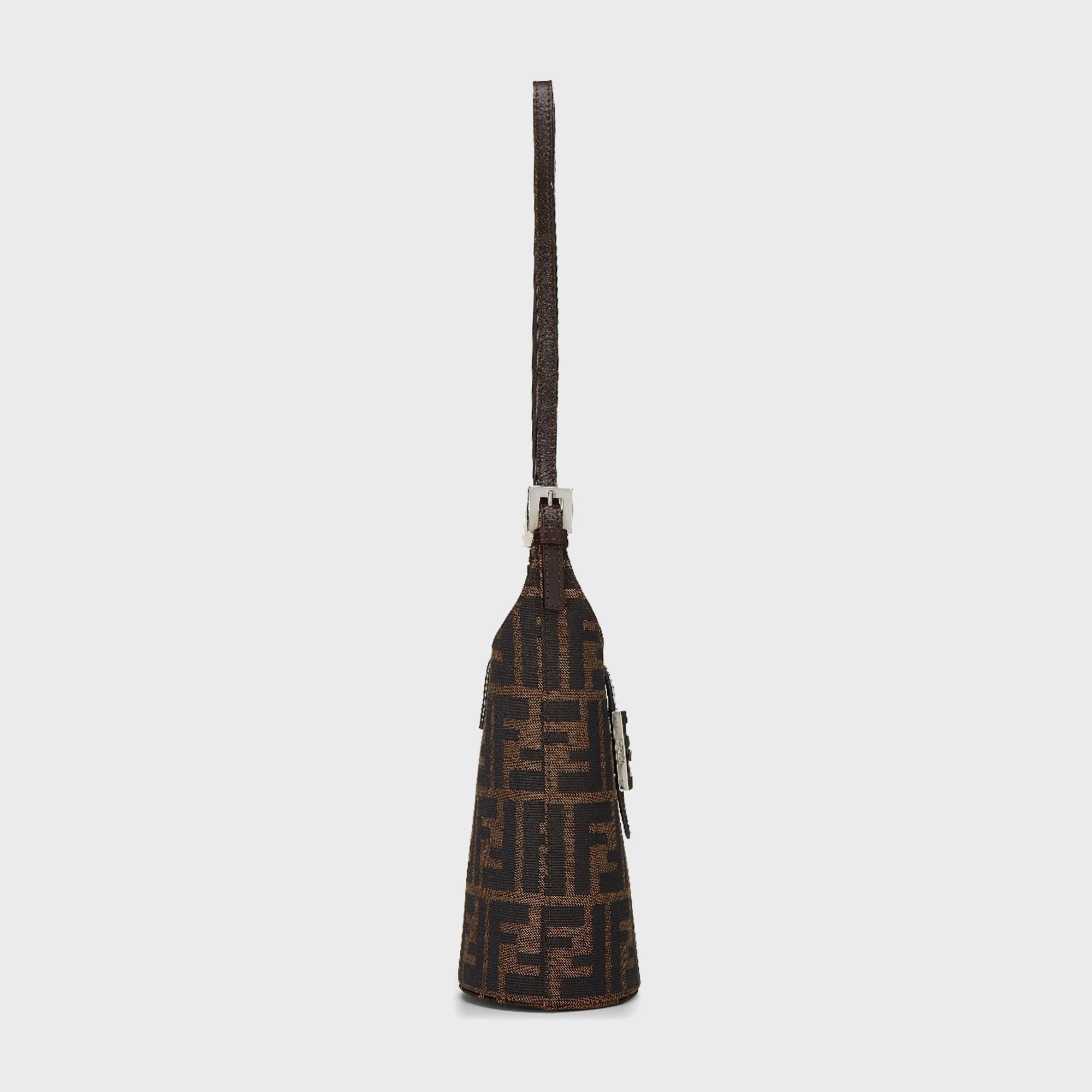 WGACA Fendi Zucca Bucket Mini Bag - Brown