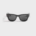 Ray-Ban x A$AP Rocky Wayfarer Puffer - Black / Strass Pave / Dark Grey
