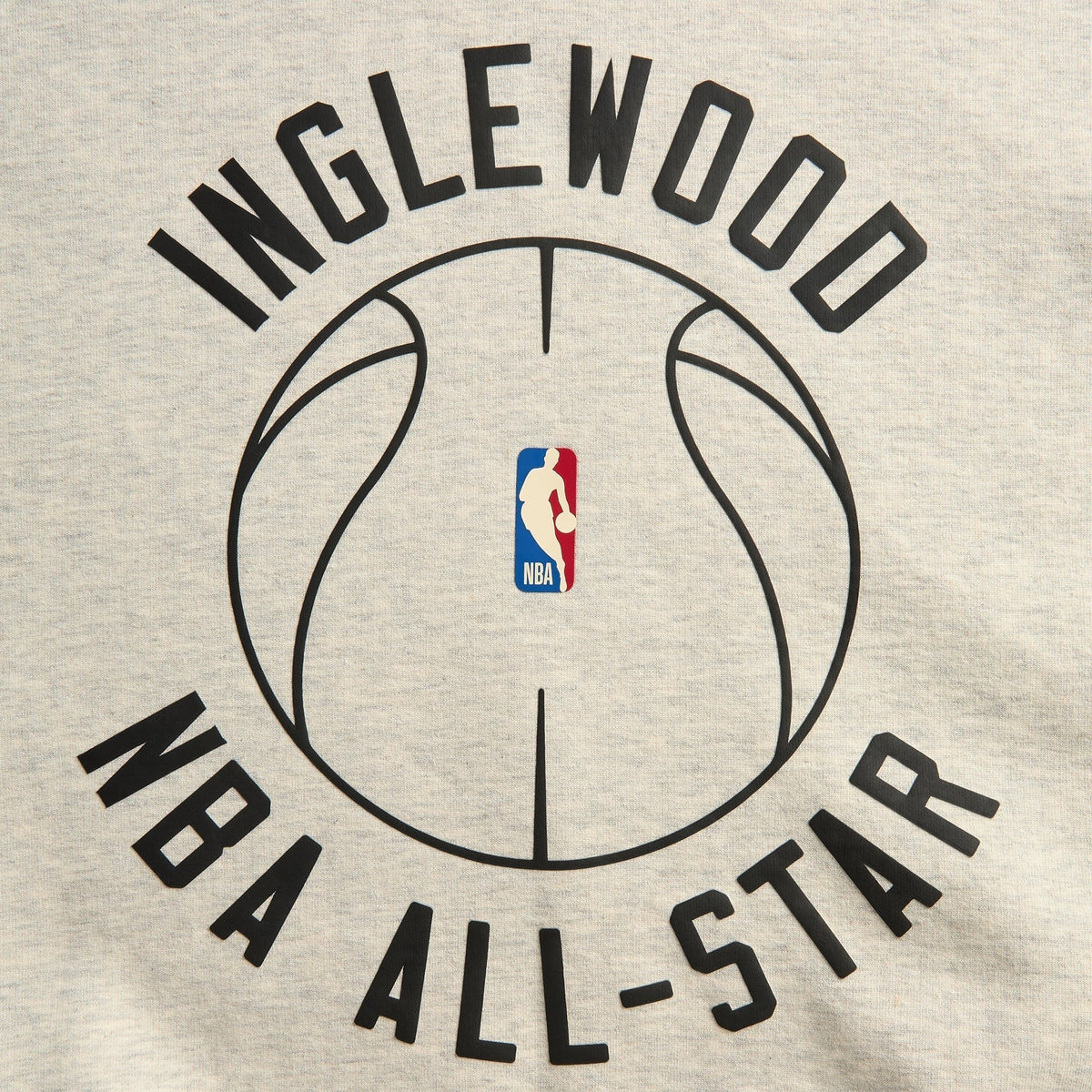 Essentials Inglewood x All Star Weekend '26 90s Hoodie - Oatmeal Heather