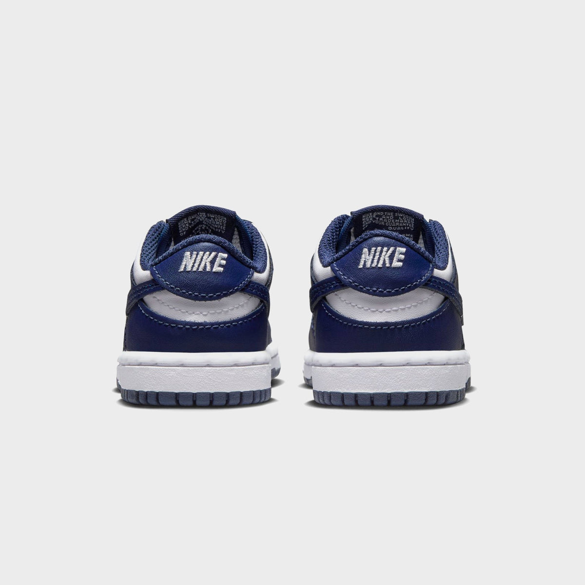 Nike TD Dunk Low - White / Midnight Navy / White