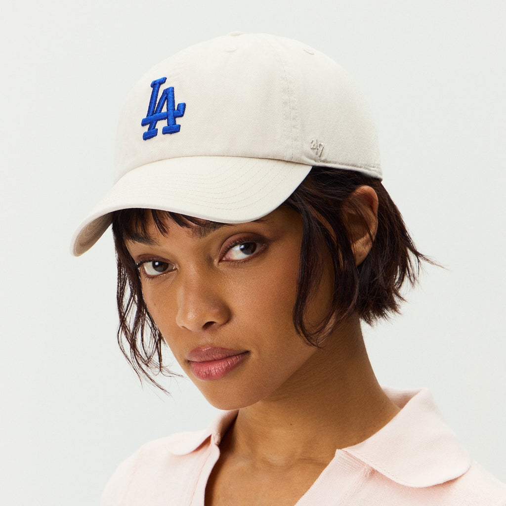 Kith Women & '47 for the Los Angeles Dodgers Clean Up Classic Cap - Sandrift
