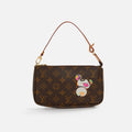 WGACA Louis Vuitton x Takashi Murakami Panda Pochette - Brown