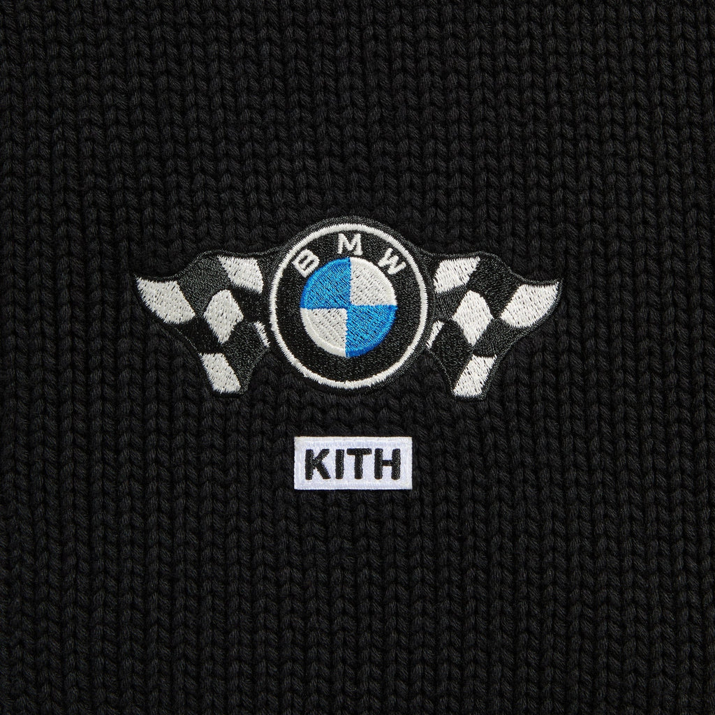 Kith for BMW Porter Knit Varsity Jacket - Black