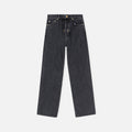 Ganni Heavy Denim Izey Drawstring - Black