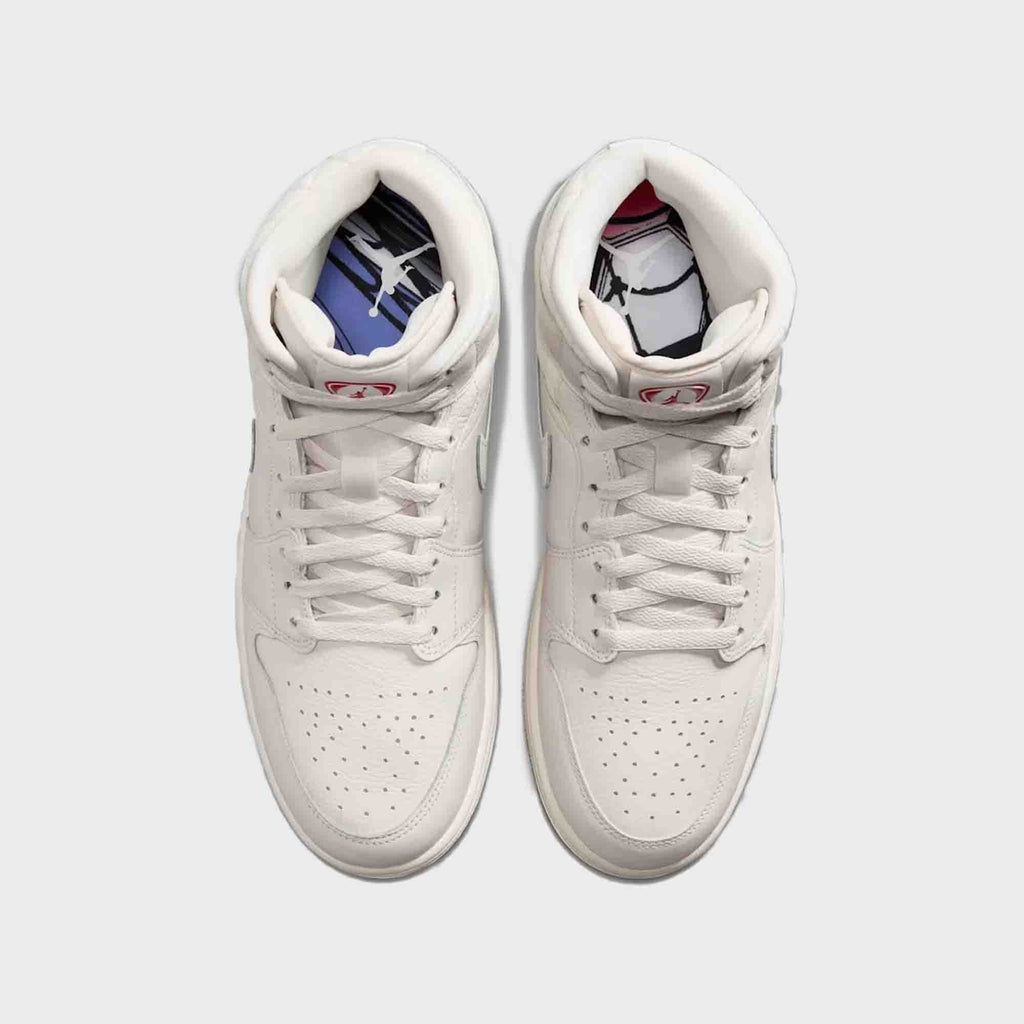 Jordan Air Jordan 1 Mid SE - Phantom / Gum Dark Brown / University Red / Sail