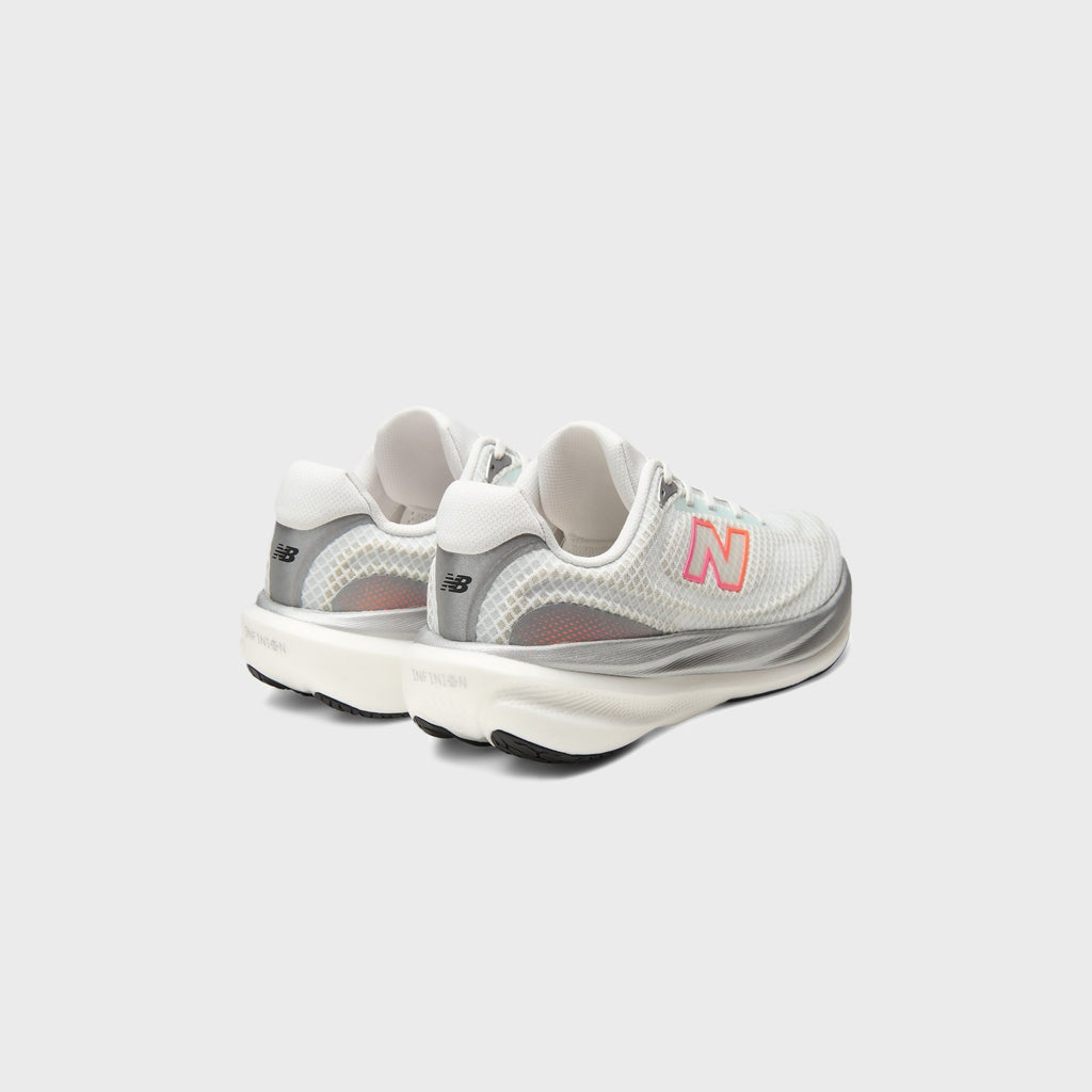 New Balance 1080v15 Breathe - White / Pink Heat / Tangerine Heat