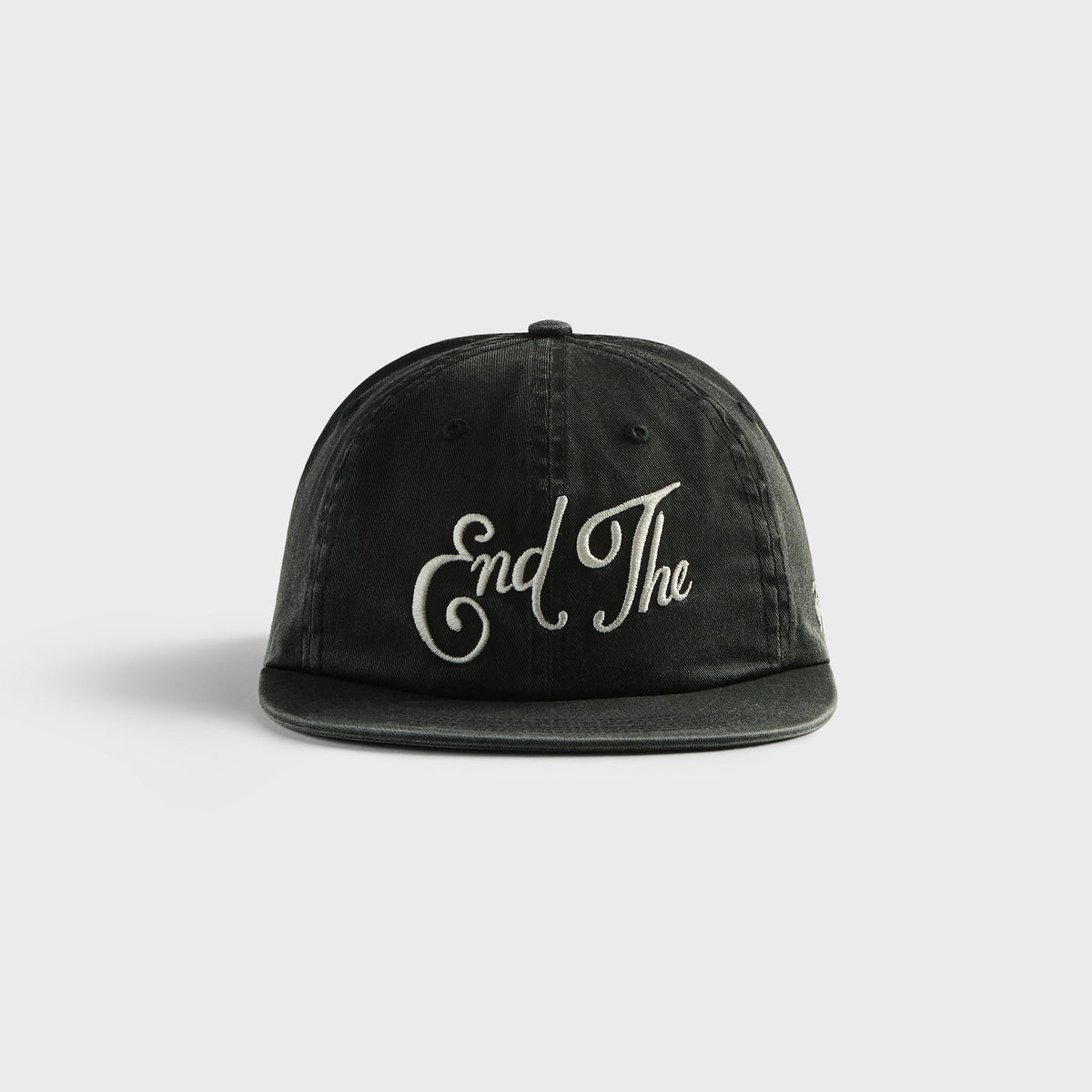 by Parra End The 6 Panel Cap - Black