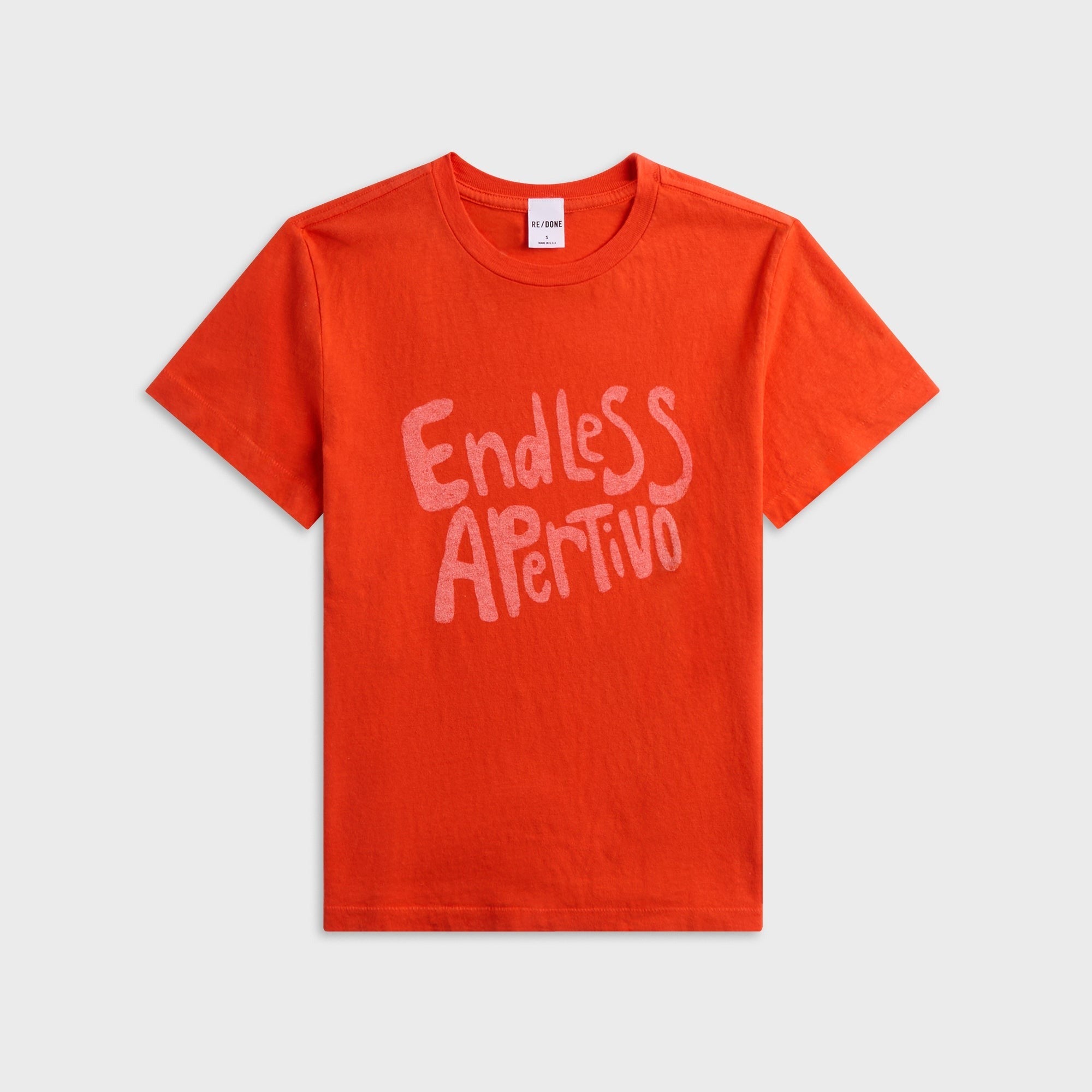 ReDone Classic Endless Apertivo Tee - Aperol