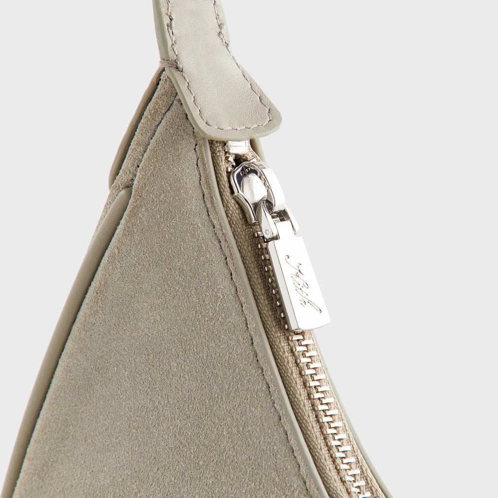 Kith Women Imana Suede Mix Crescent Shoulder Bag - Sandy Taupe