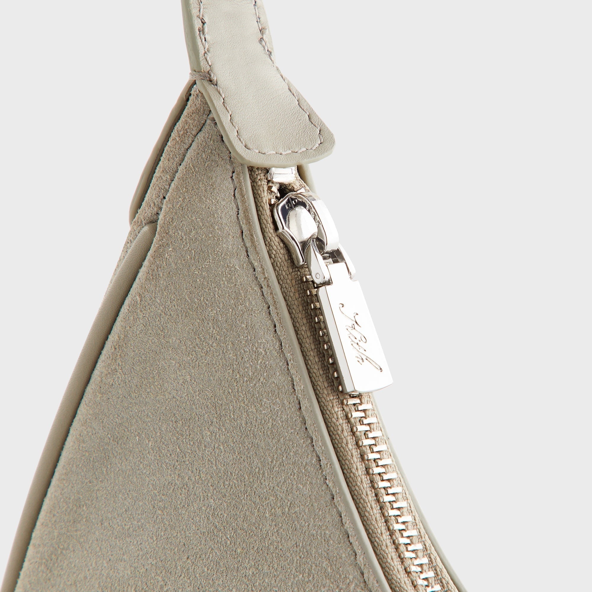 Kith Women Imana Suede Mix Crescent Shoulder Bag - Sandy Taupe