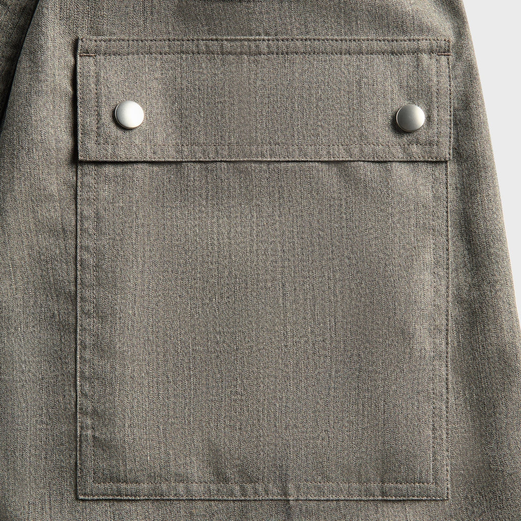 Rick Owens Wide Bela Pants - Grey Melange
