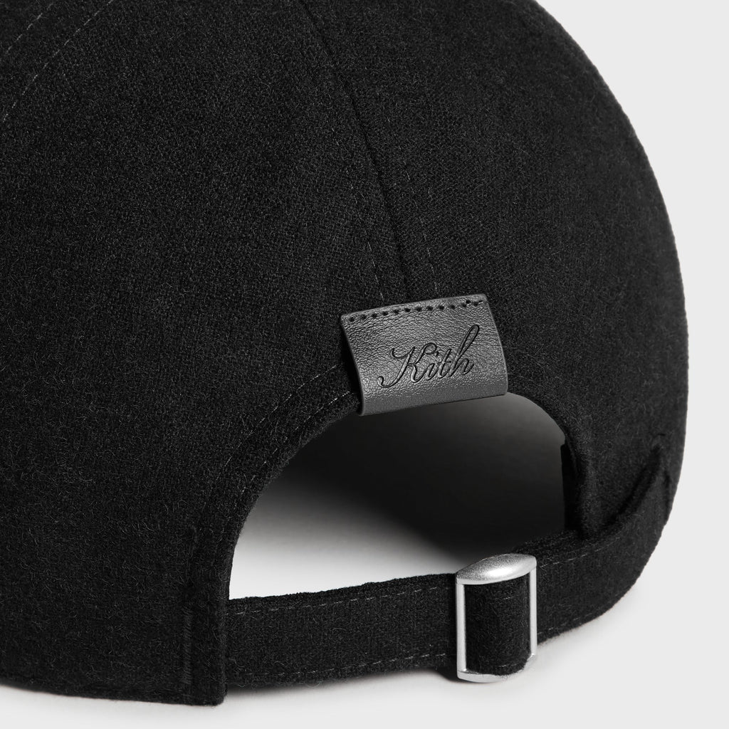 Kith Low Profile Fine Wool Classic Cap - Black