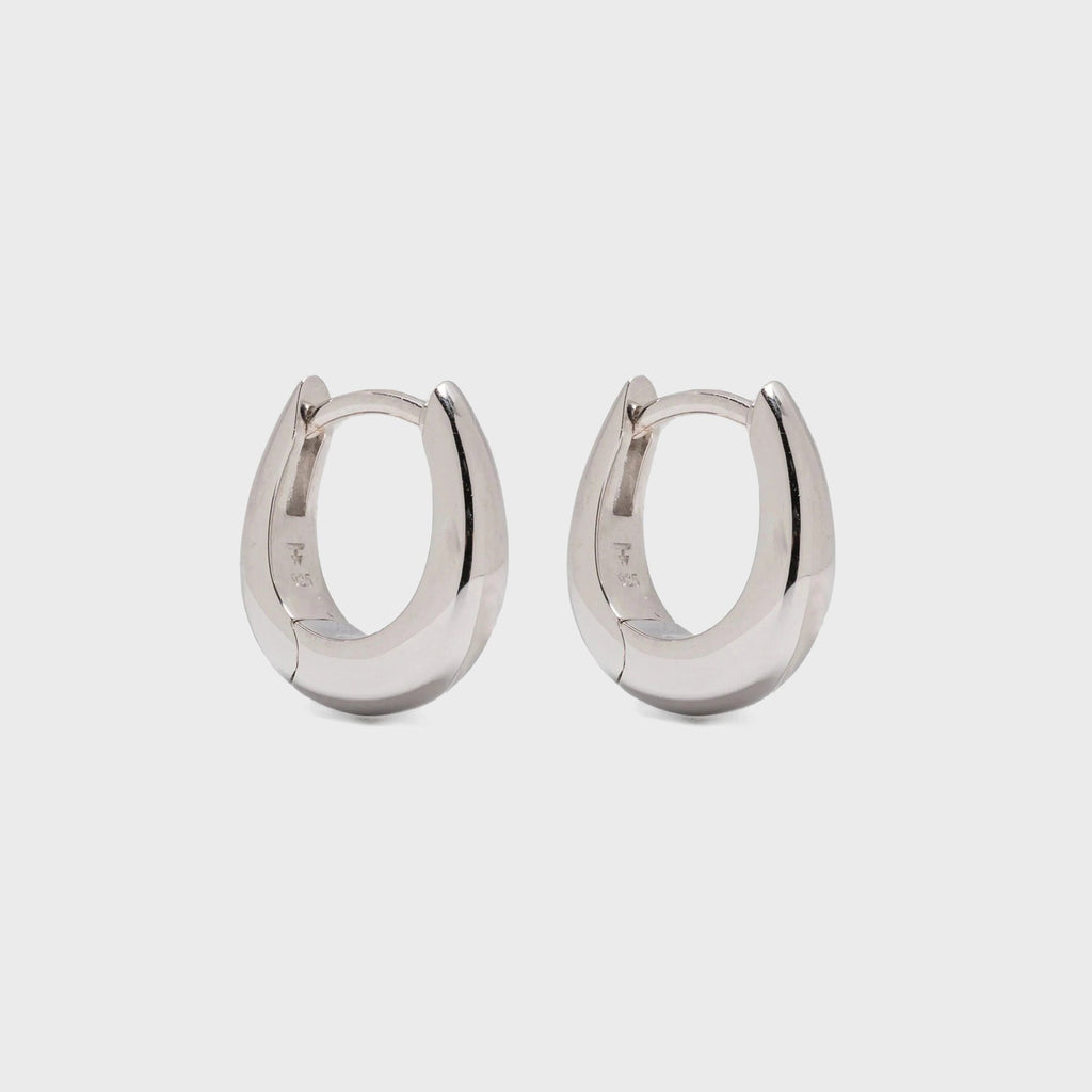 Tom Wood Liz Huggies Earrings - Silver