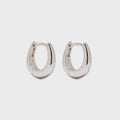 Tom Wood Liz Huggies Earrings - Silver