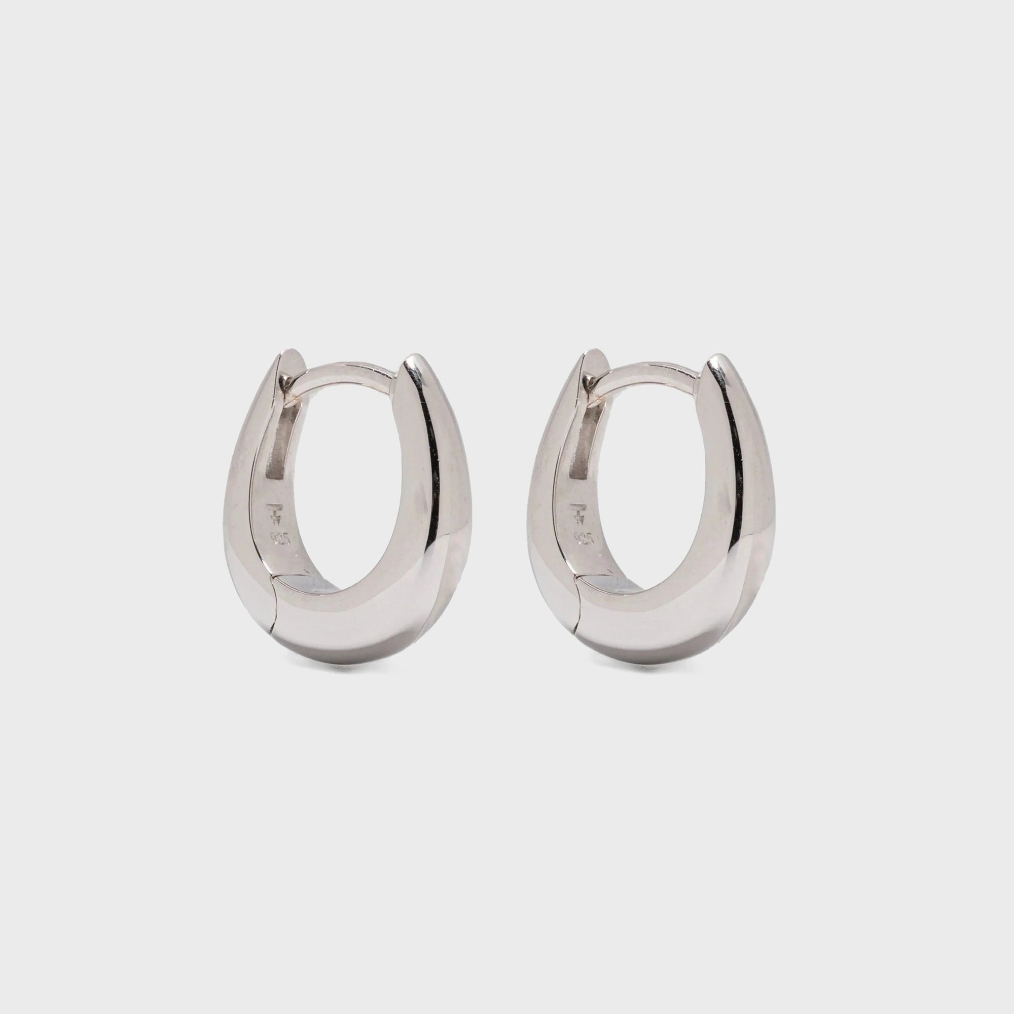 Tom Wood Liz Huggies Earrings - Silver