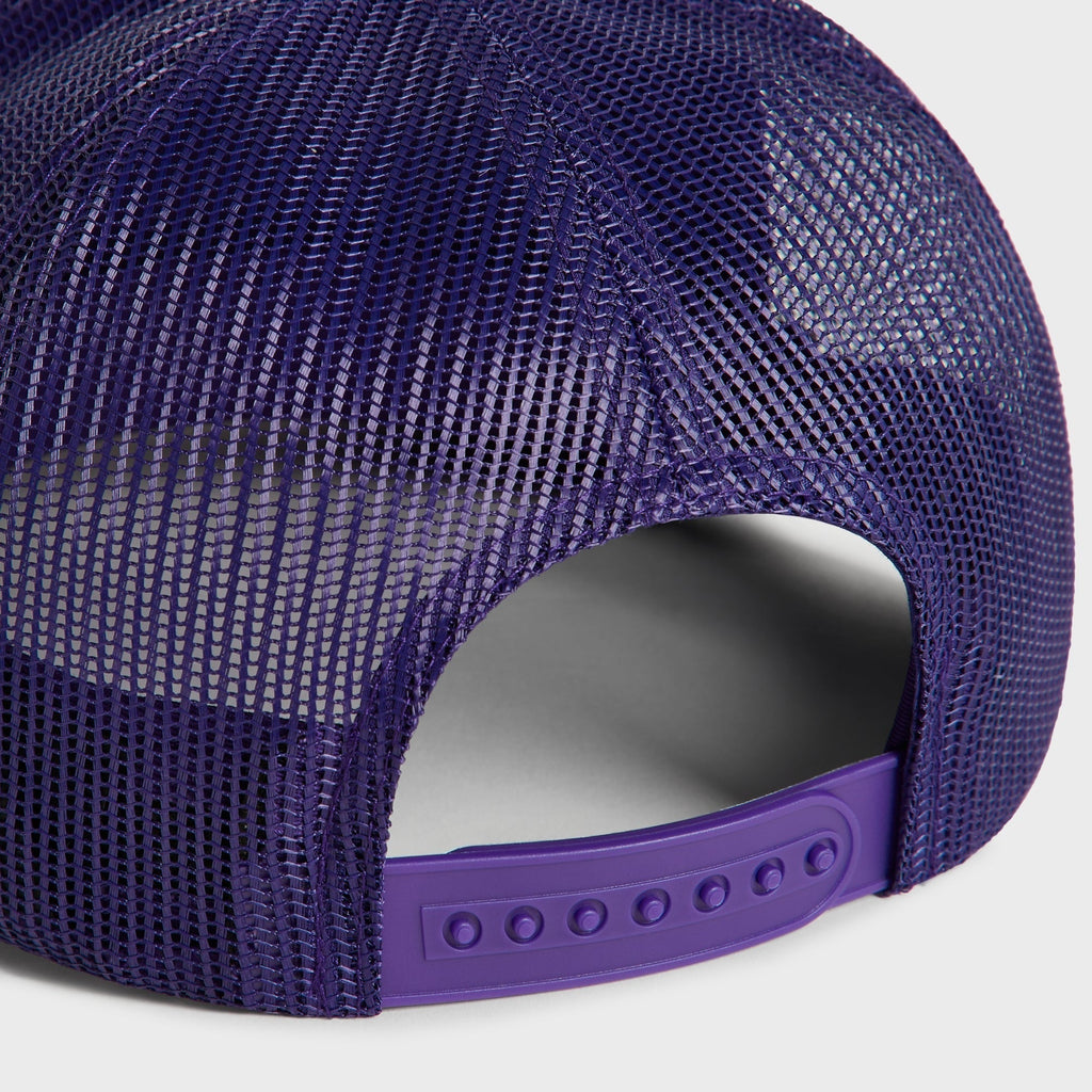 Kith for BMW M1 Podium Poly Foam Nolan Trucker Cap - Techno Violet
