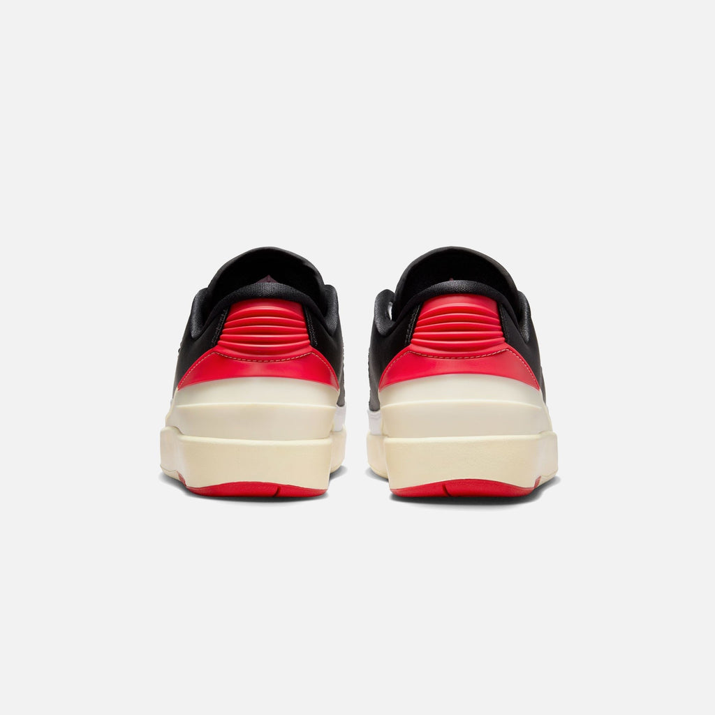 Nike WMNS Air Jordan 2 Retro Low - White / University Red / Black / Coconut Milk