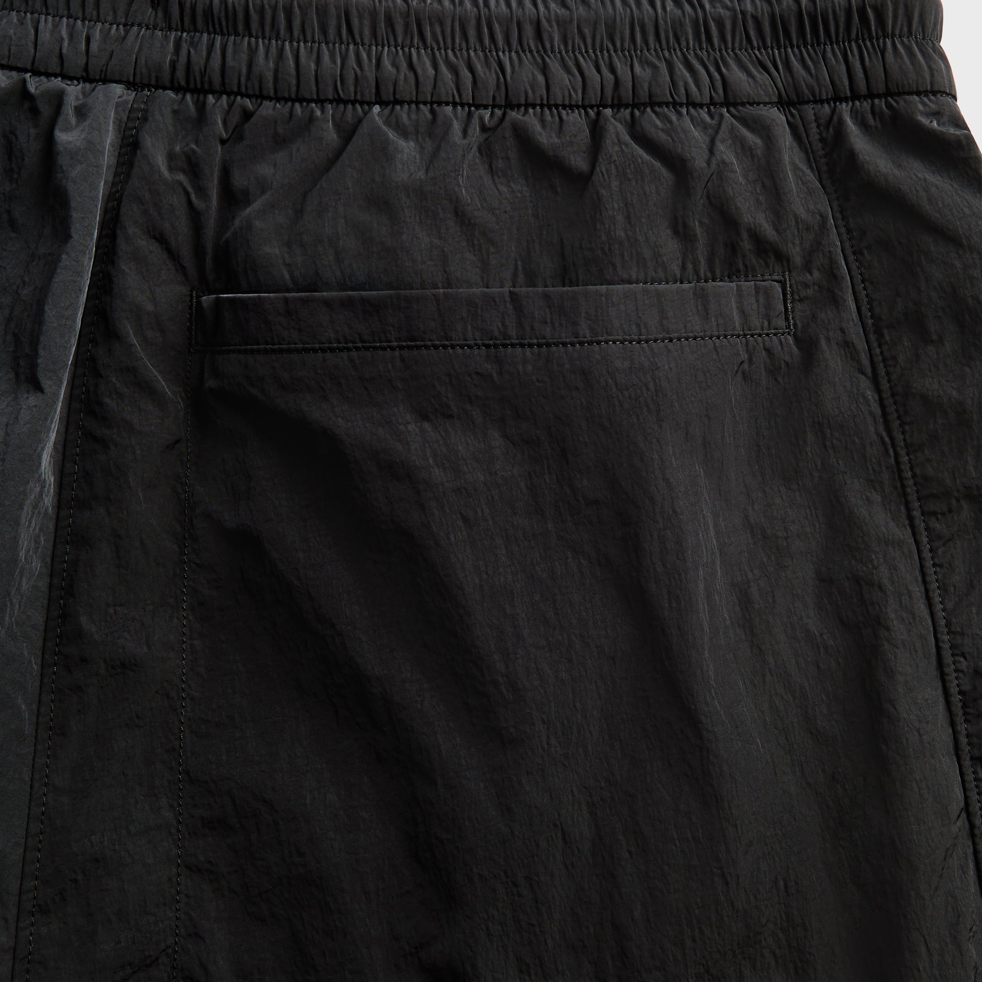 New Balance Grey Nylon Wide Tapered Pant - Black