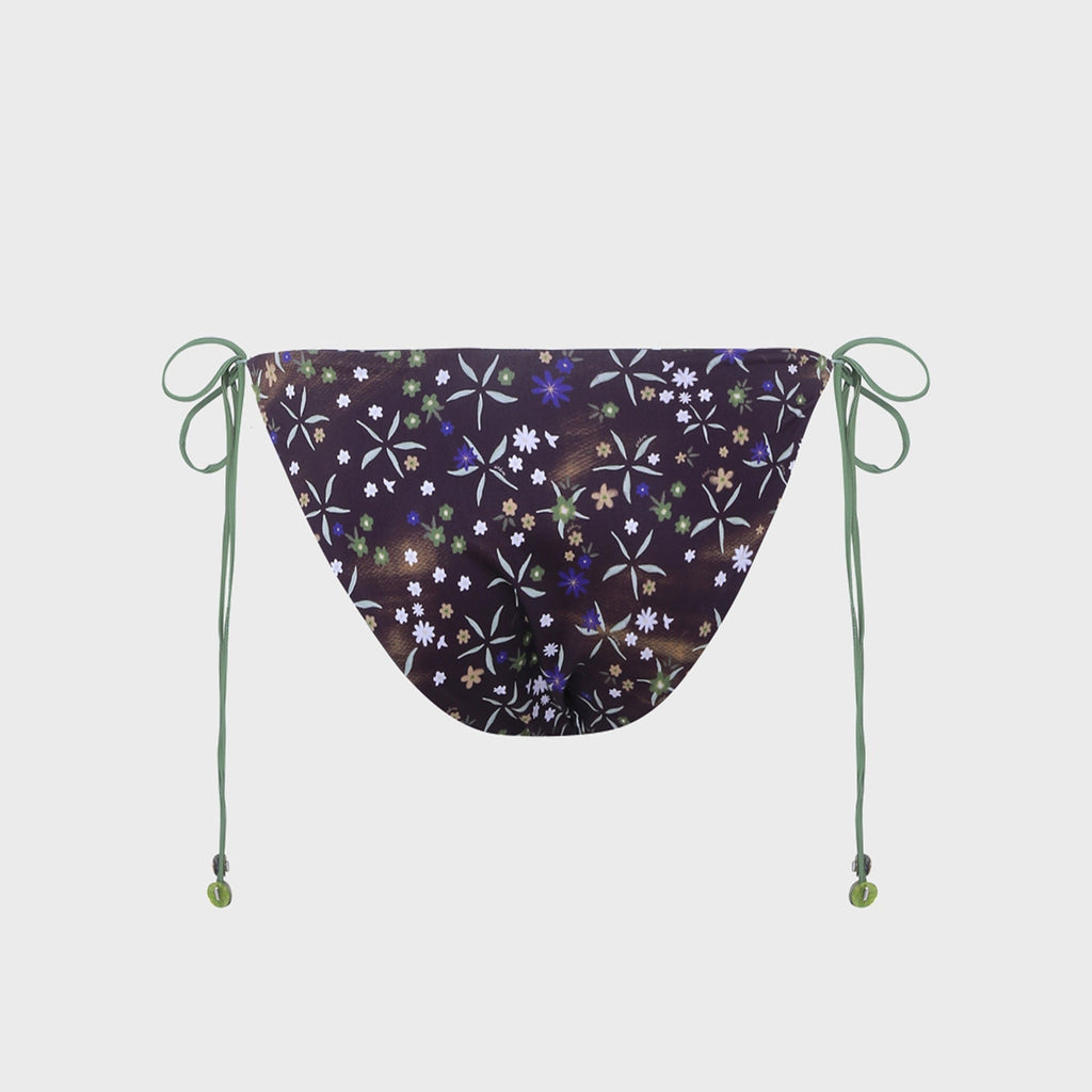 Siedres Rom Tie-Detailed Low-Rise Bikini Brief - Multi