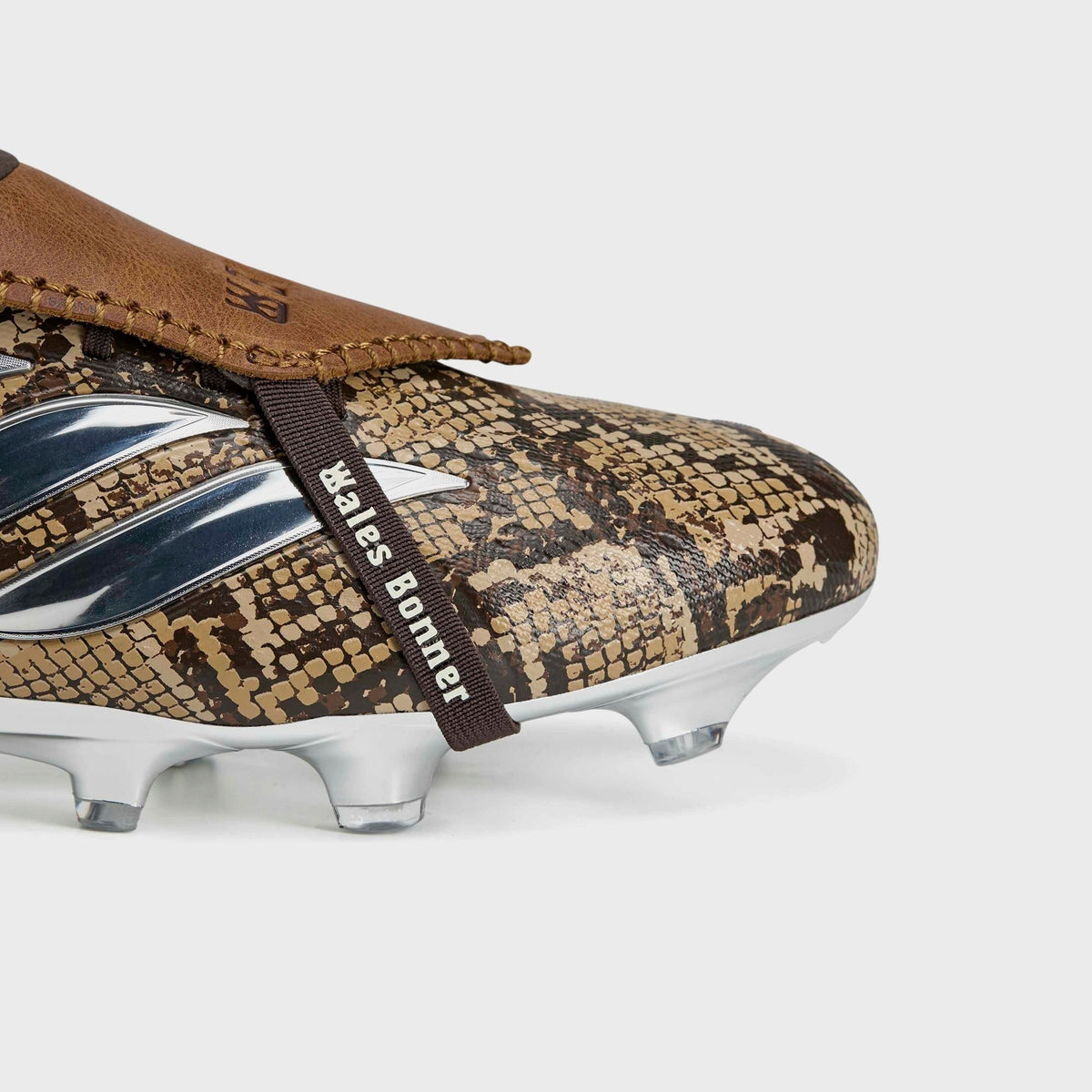 adidas x Wales Bonner Predator Elite FT FG - Linen Khaki / Silver Metallic / Wonder White
