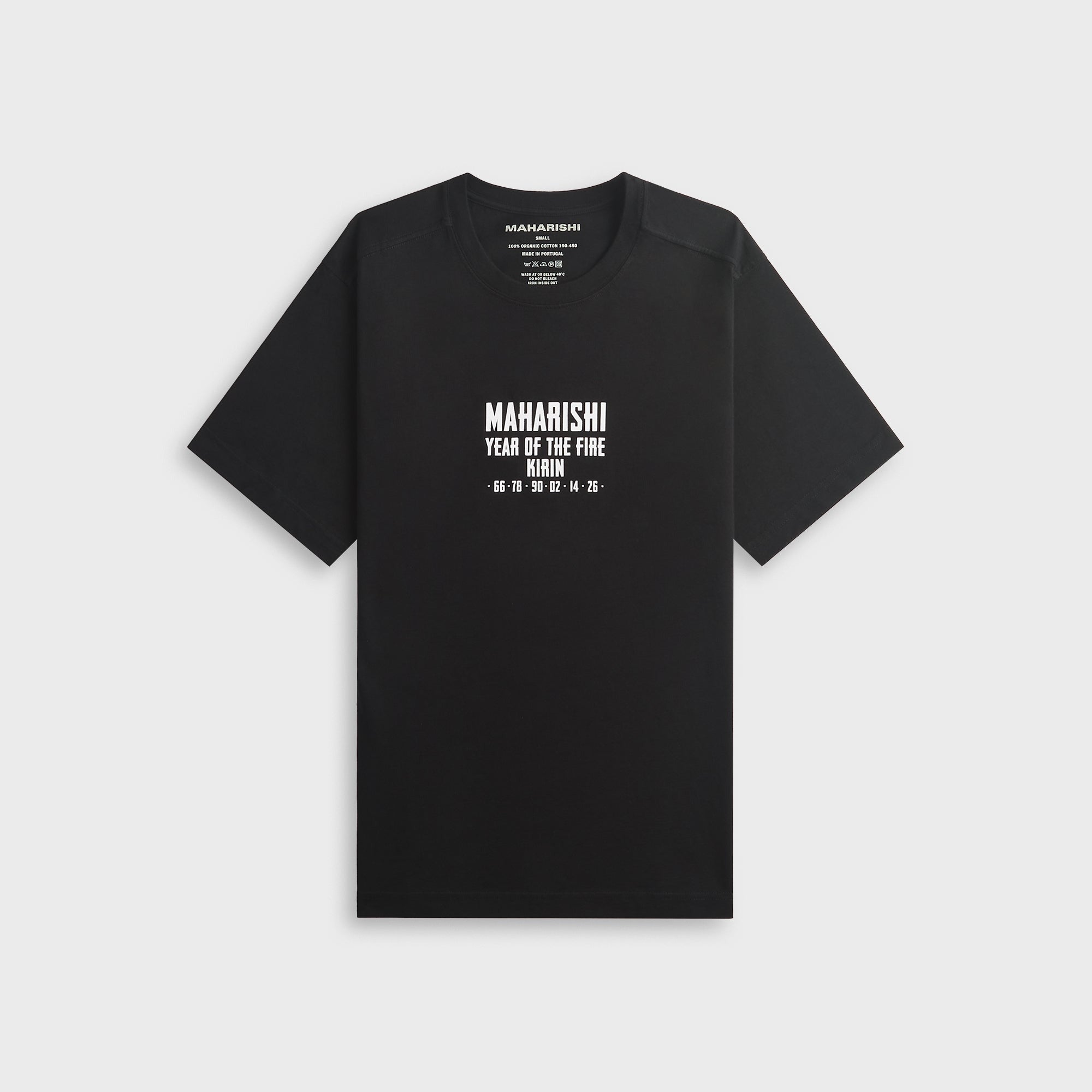 Maharishi 7238 Paper Cut Kirin Tee - Black