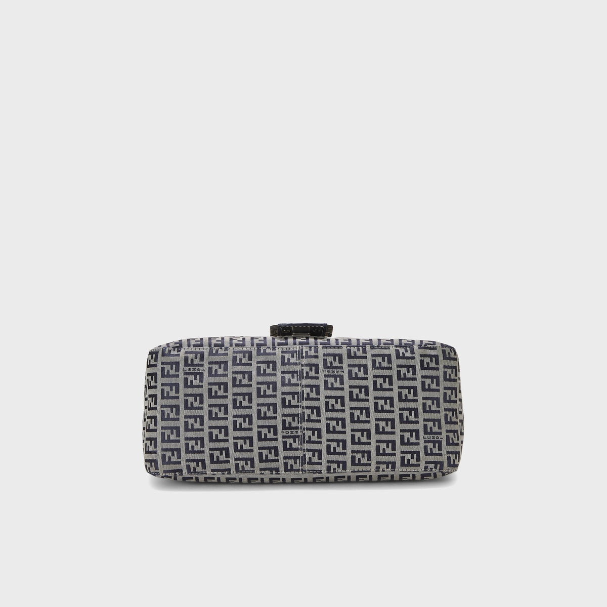 WGACA Fendi Zucchino Mamma Shoulder Bag - Navy