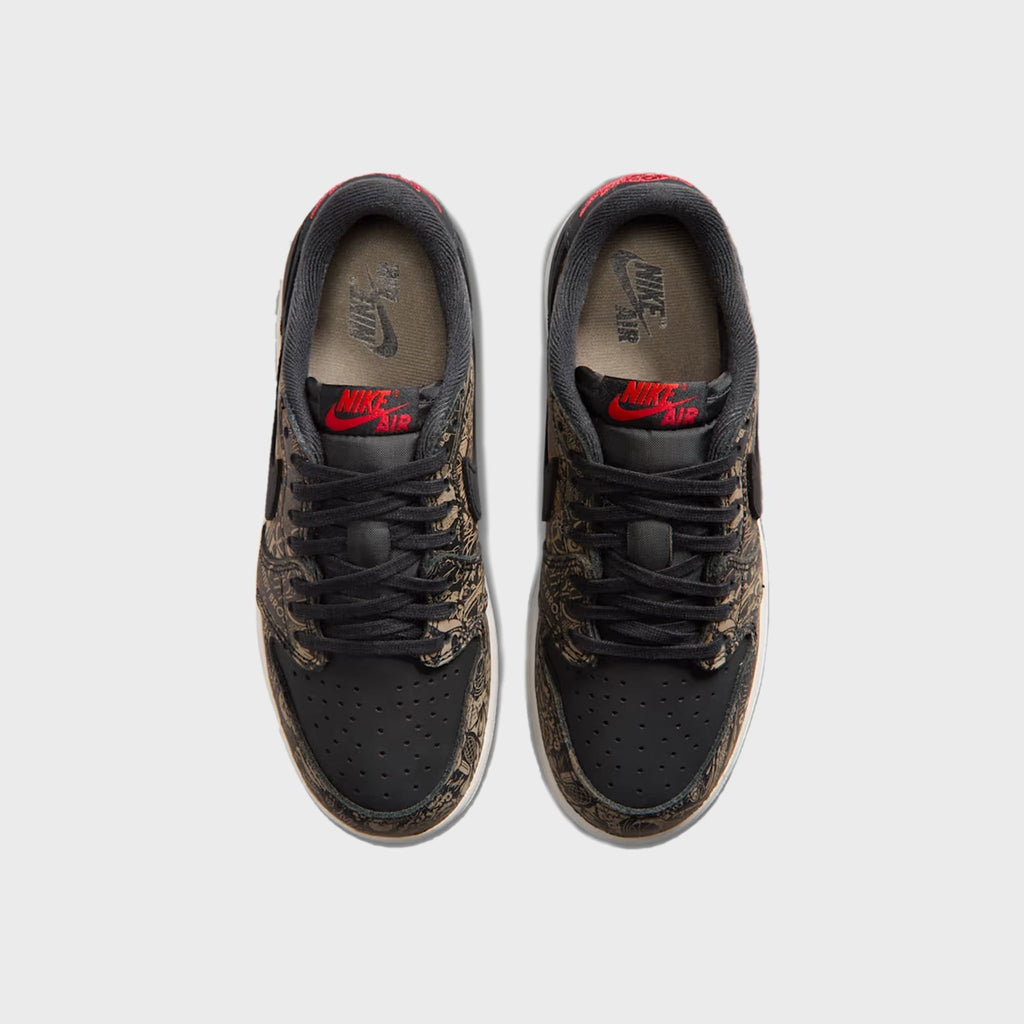 Jordan GS Air Jordan 1 Retro Low OG - Black / Palomino / Summit White / Multicolor
