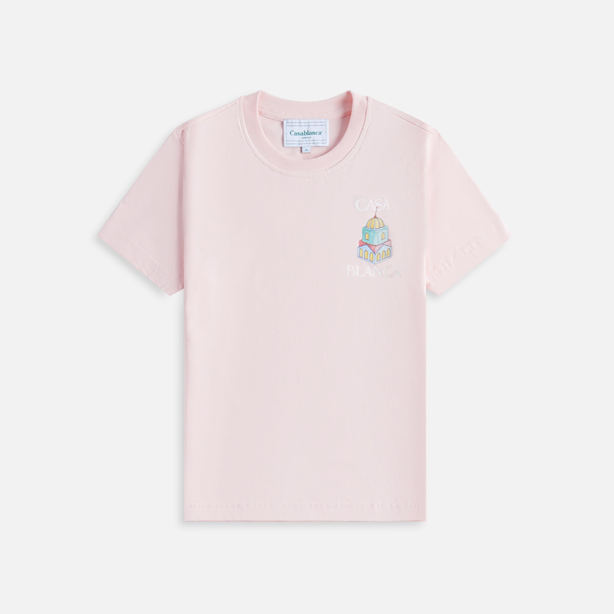 Casablanca Memphis Elements Printed Tee -Pink