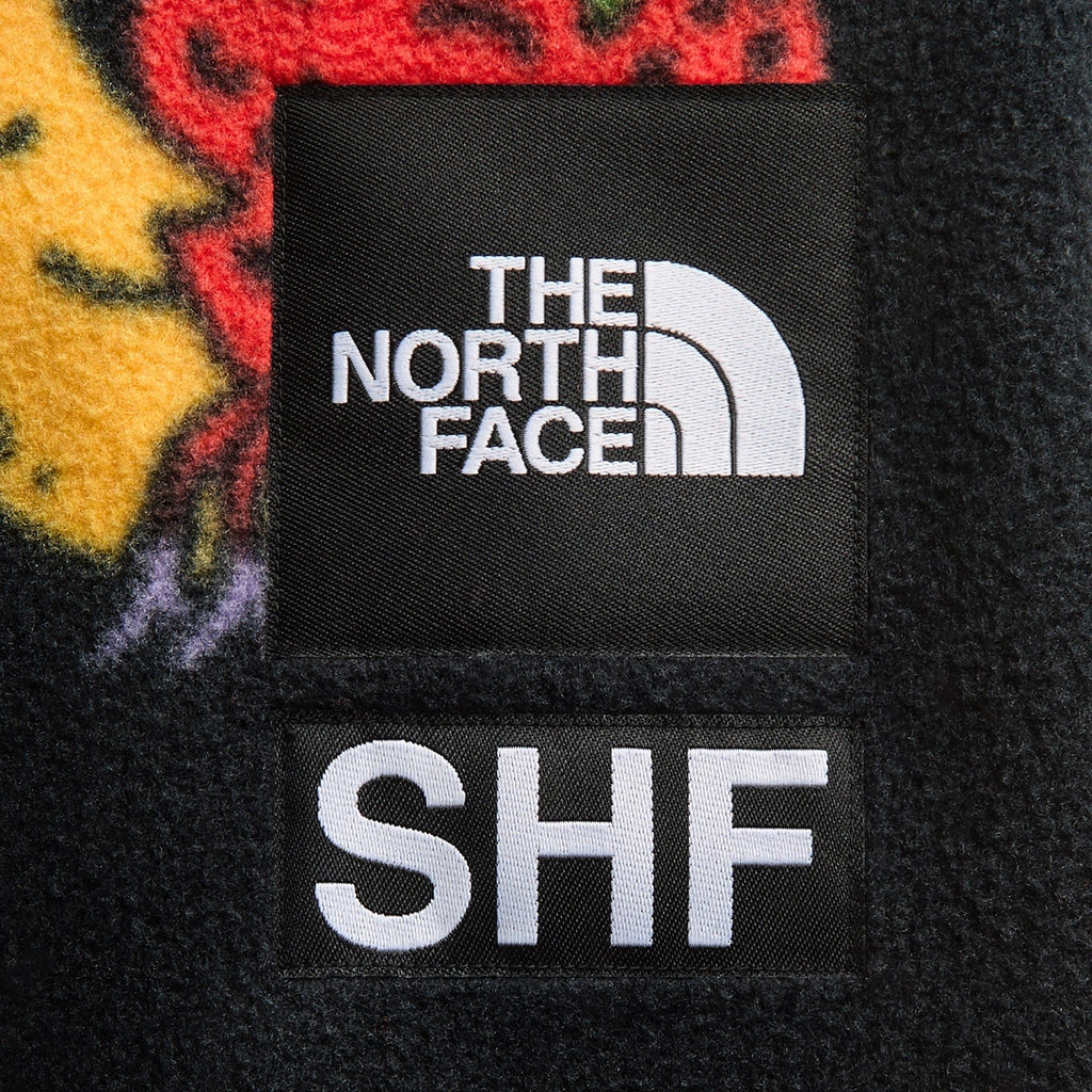 The North Face x Sky High Farms Fleece Quarter Zip - Black / Strawberry Moon Print