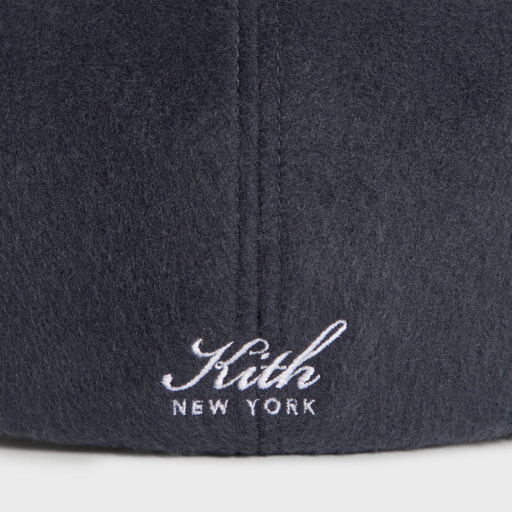 Kith Script Double-Face Wool Drivers Cap - Nocturnal