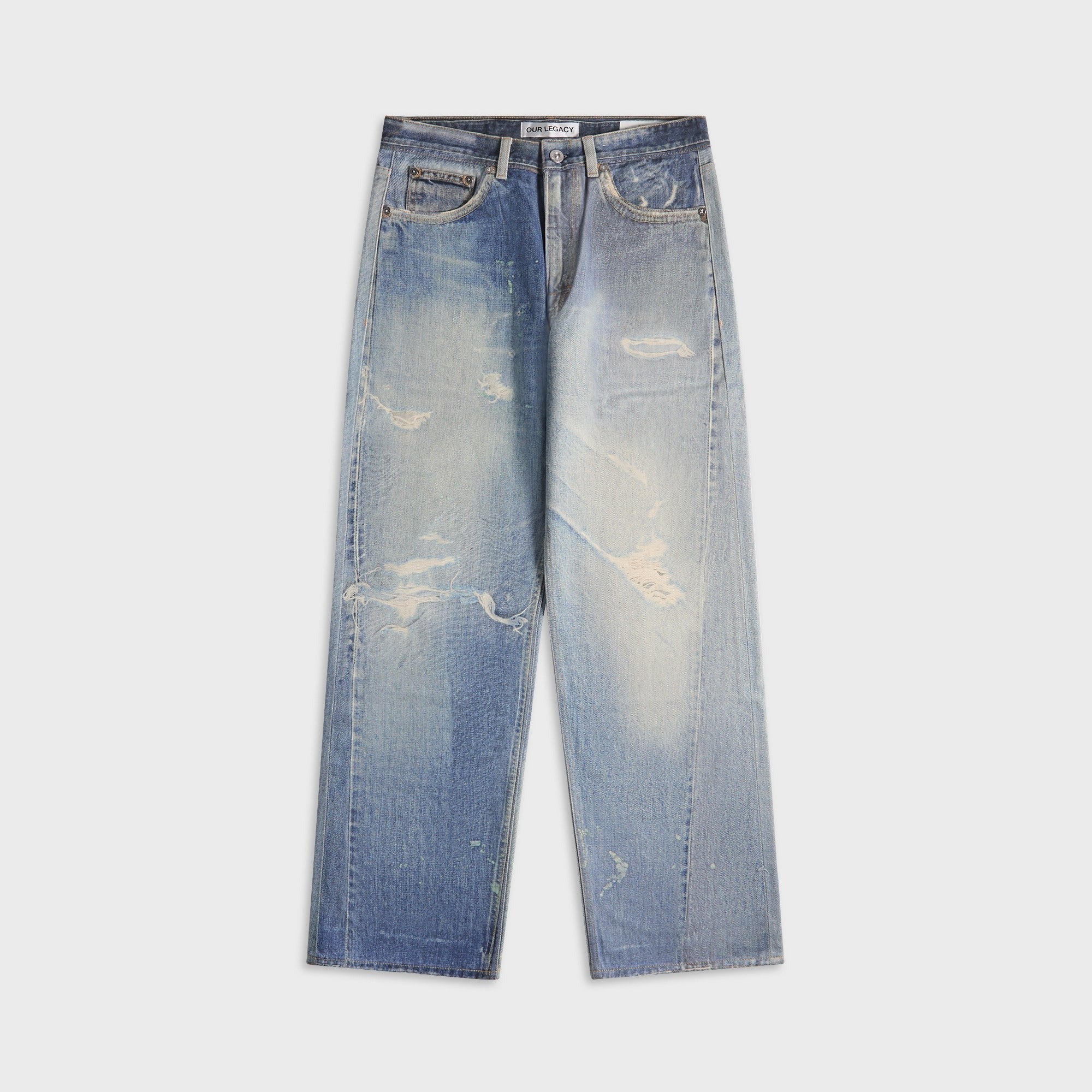 Our Legacy Third Cut Jeans - Digital Denim Print
