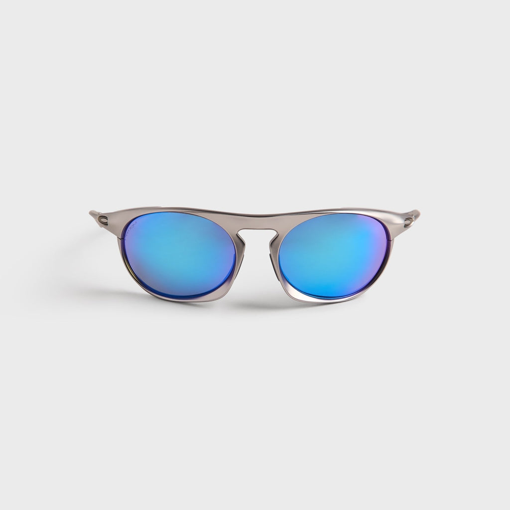 Oakley Neo Jacket Sunglasses - Satin Chrome / Prizm Sapphire