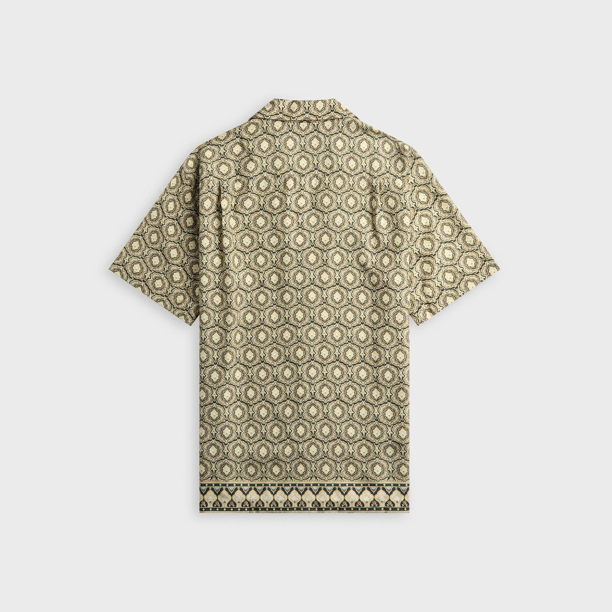 Orlebar Brown Maitan Relaxed Fit Passetto Print Shirt - Bayleaf Green
