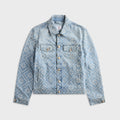 Casablanca Pearl Denim Jacket - Blue