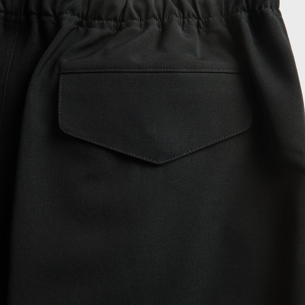Auralee Wool Drawstring Short - Black