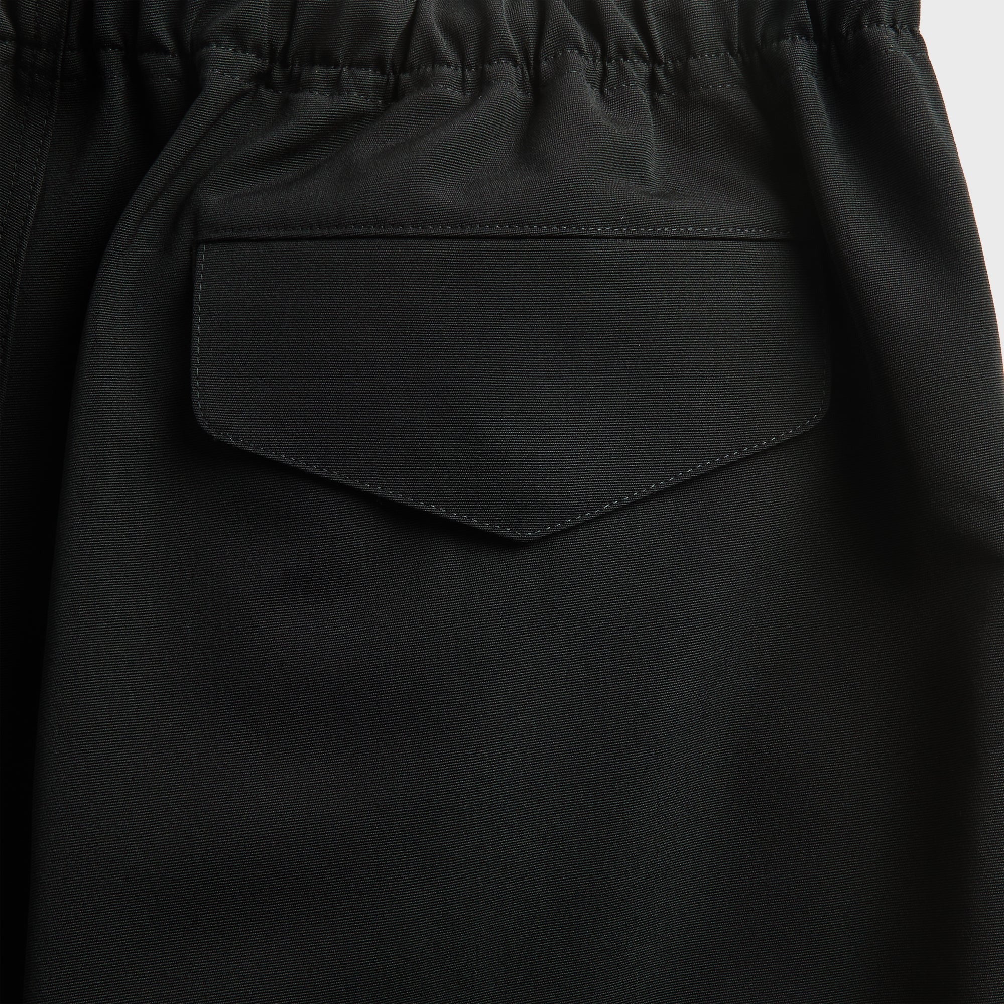 Auralee Wool Drawstring Short - Black